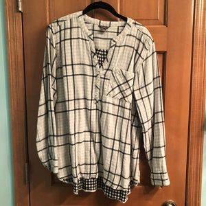 Eddie Bauer Flannel Tunic